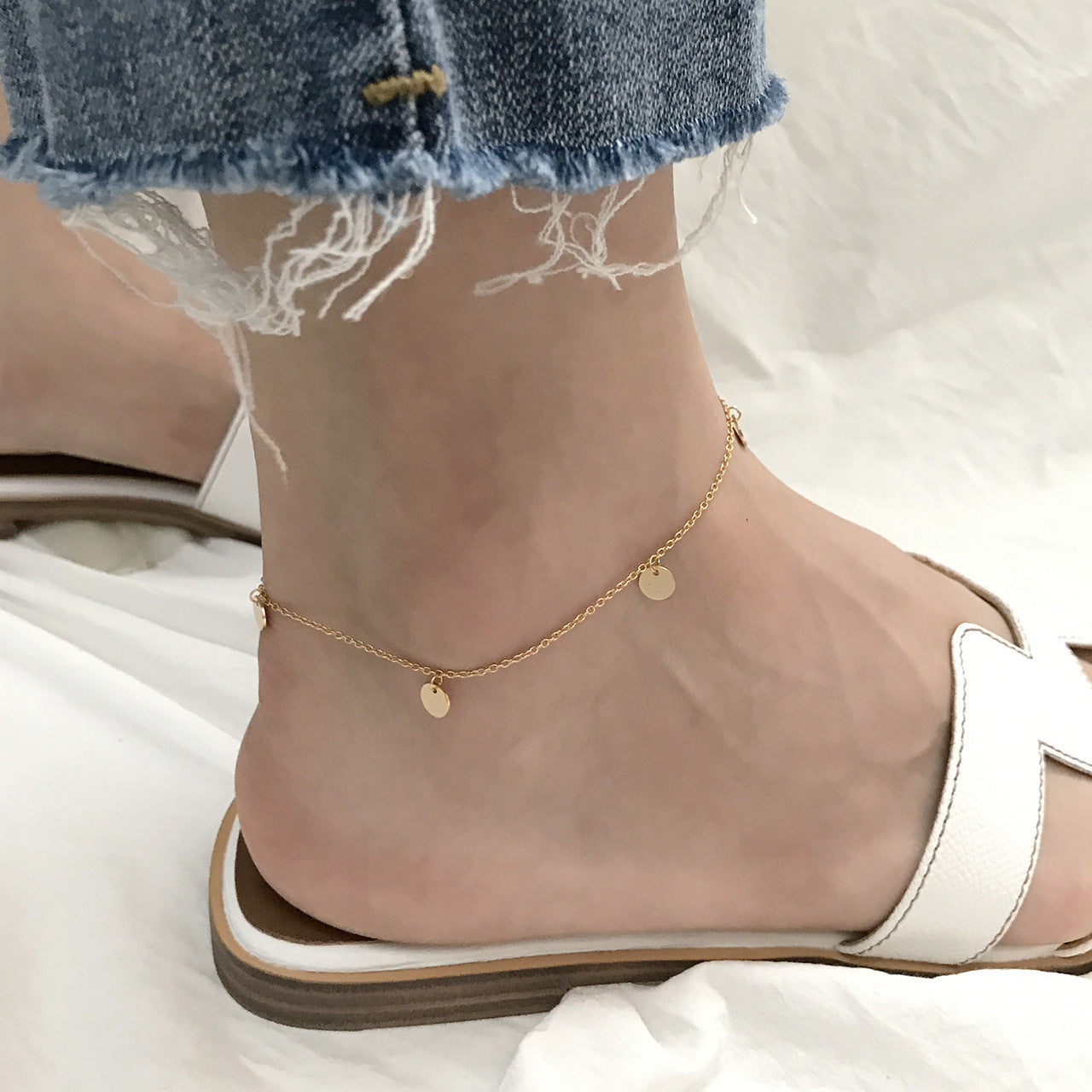 Disk Anklet