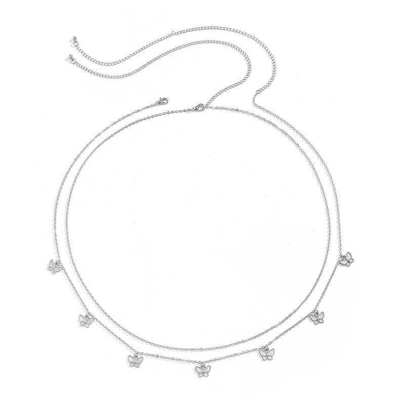 Dainty Butterfly Waist Chain