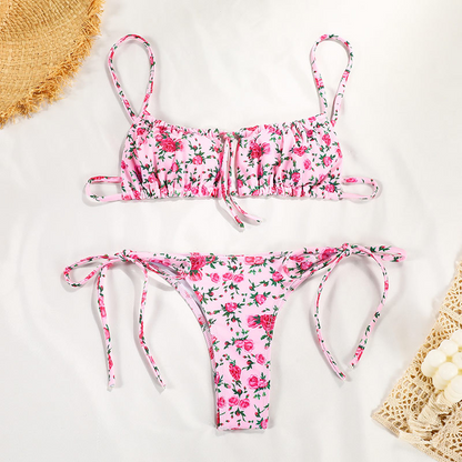 String Flower Bikini