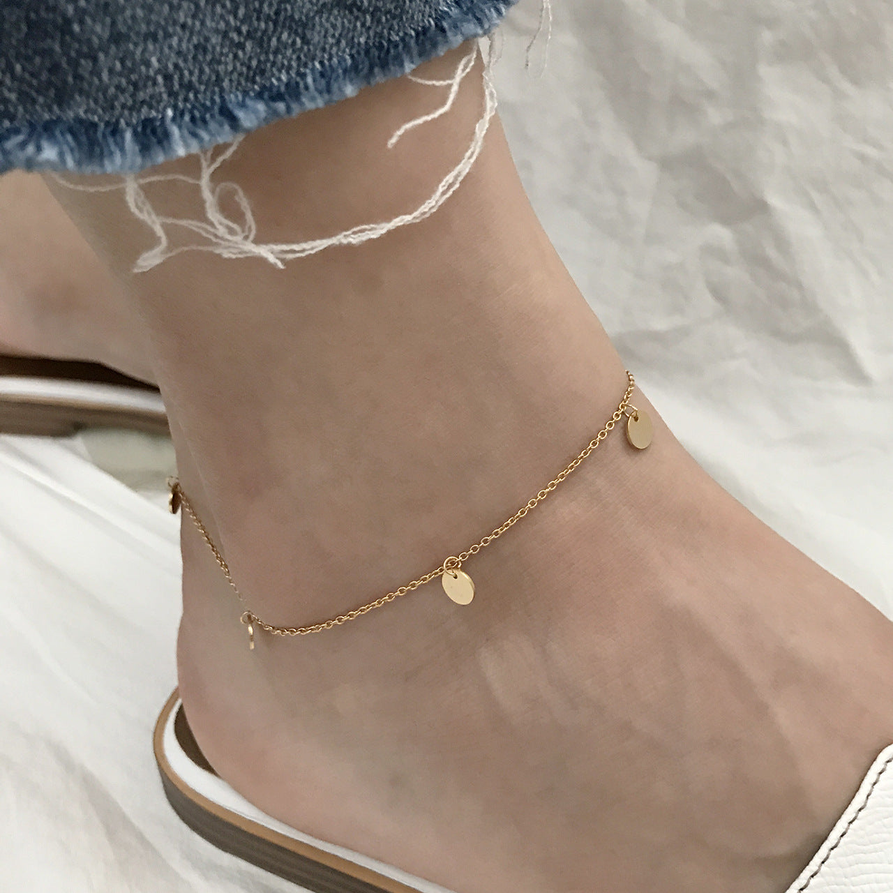 Disk Anklet