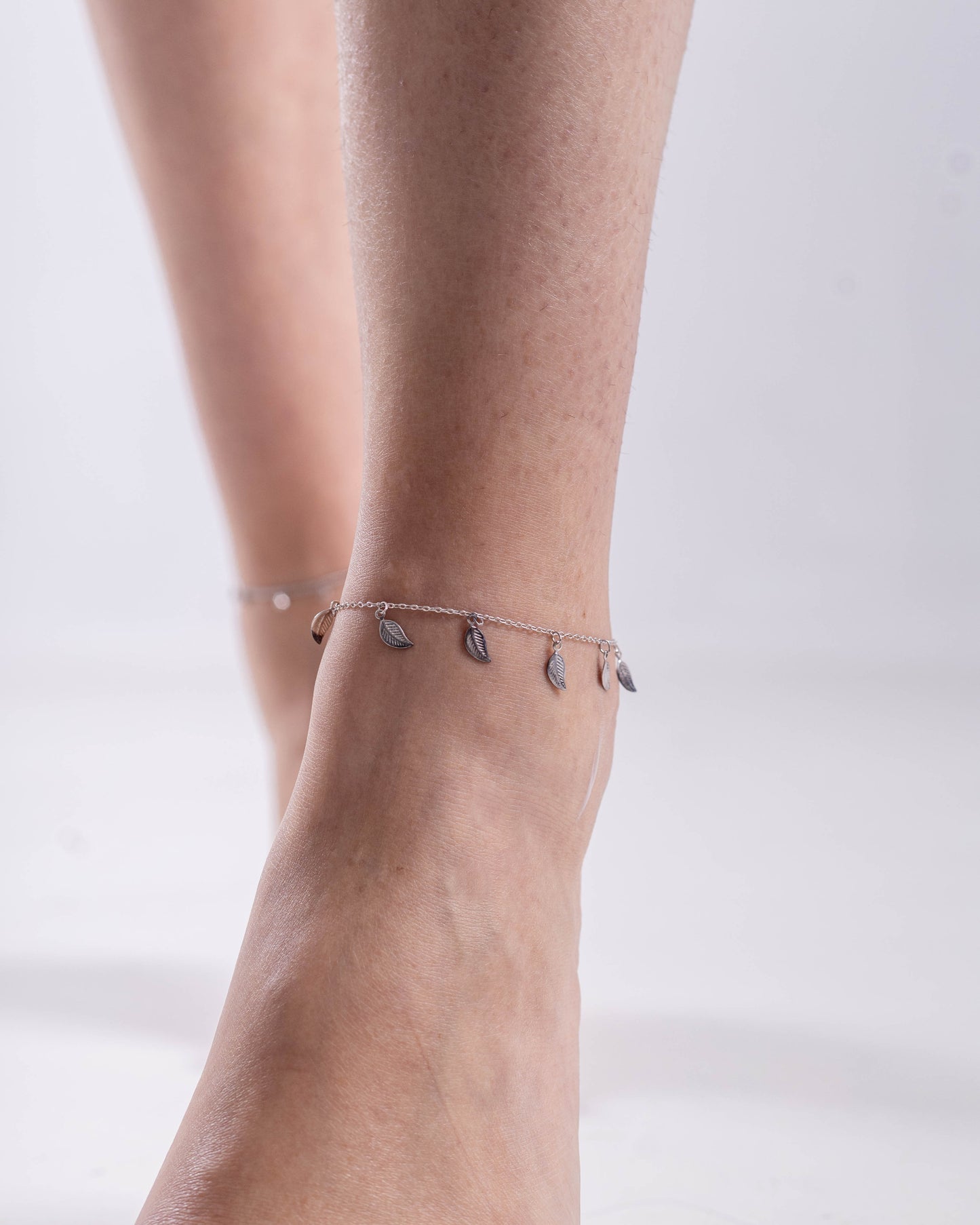 Dainty Leaf anklet