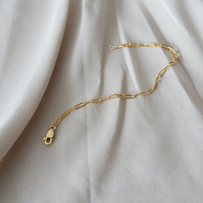 Paperclip Elegance Bracelet